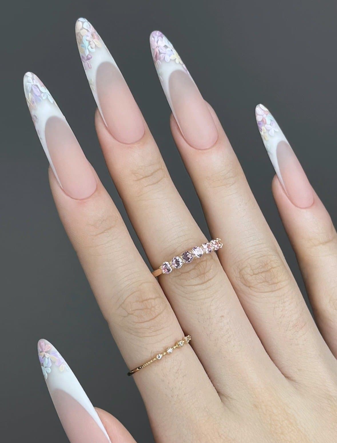 French Modern nails